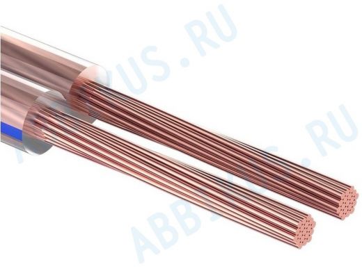 Кабель акустический прозрачный 2х1,0 мм.кв. Blue Line 100m  PROconnect