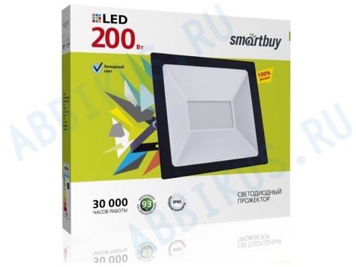 Прожектор светодиодный 200W, Smartbuy-200W/6500K/IP65 (SBL-FLSMD-200-65K) FL SMD LED