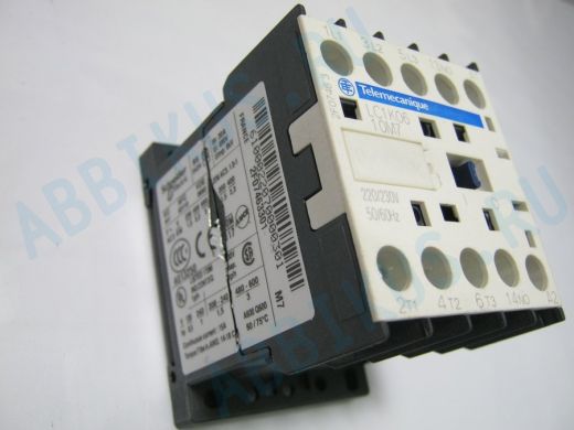 Контактор LC1K0610M7 К ЗР,6А,НO,зажим под винт 220/230V 50/60Hz