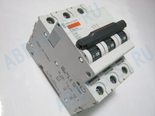 C16 автомат 16А 400В трёхфазный C60N multi9 MERLIN GERIN "Schneider Electric" 24350