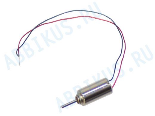 Двигатель 3,7V RC0408 (L/Dдвиг=8,8/4,1mm, L/Dвала=3,2/0,7mm, 60000об/м, 0,022А) для авиамоделей