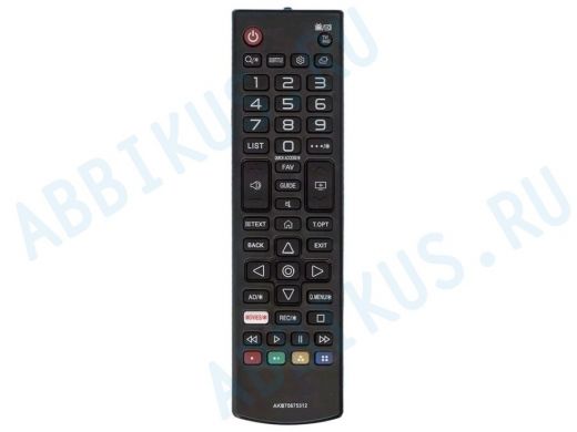 Телевиз. пульт  LG  AKB75675312 ориг. LCD LED TV