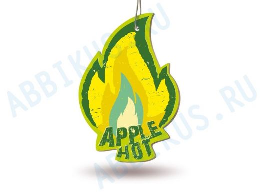 Ароматизатор AVS AFP-010 Fire Fresh (аром. Apple Hot/Яблоко) (бумажные)