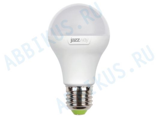 Светодиодная лампа A60 Е27  7W 4000K  JazzWay PLED-ECO  580Lm, аналог 60Вт, 230/50