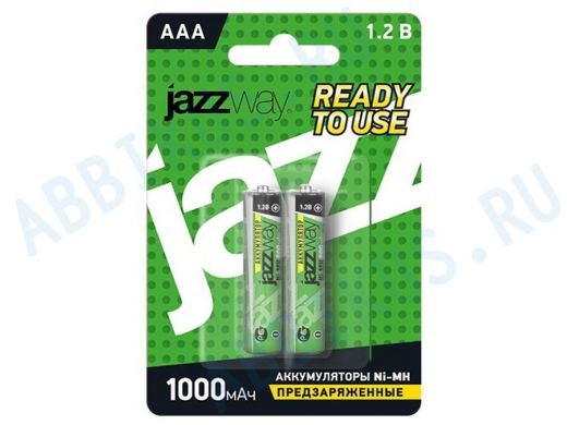 Аккумулятор  ААА 1000 mAh 1,2В  JAZZway Ni-Mh BL-2 (цена за 1 элемент)