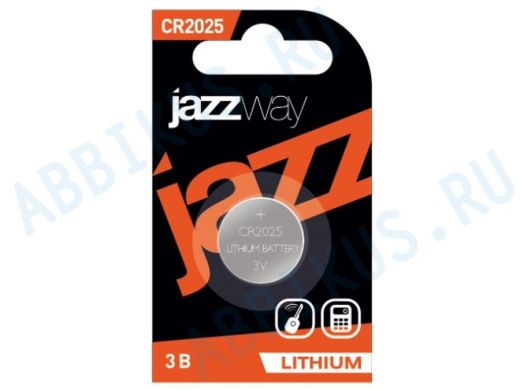 Элементы питания  CR2025  JAZZway, Bl-1