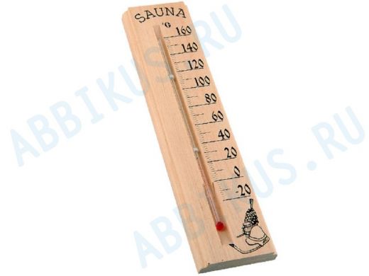 Термометр для бани и сауны бол. ТСС-2 в блистере "Sauna" ( от -20 до +160 ) "ABI-14609"