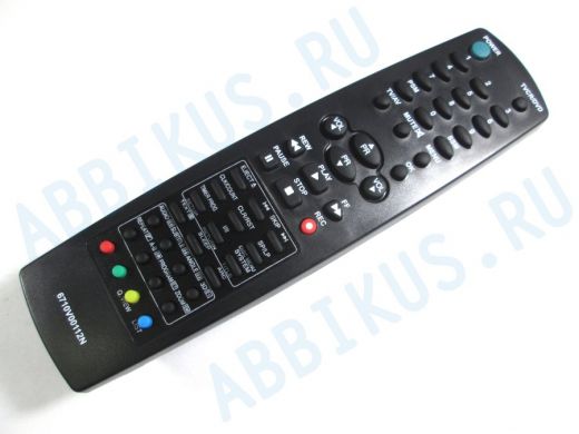 Телевиз. пульт  LG  6710V00112N TV+DVD+VCR  (ic)