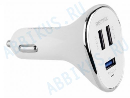 Автомобильный адаптер Remax 3USB 6.3 A (33000015)