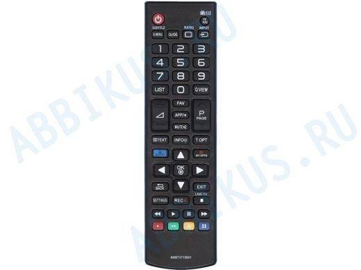 Пульт для телевизора LG  AKB73715601 Smart TV LCD "PLT-18046"