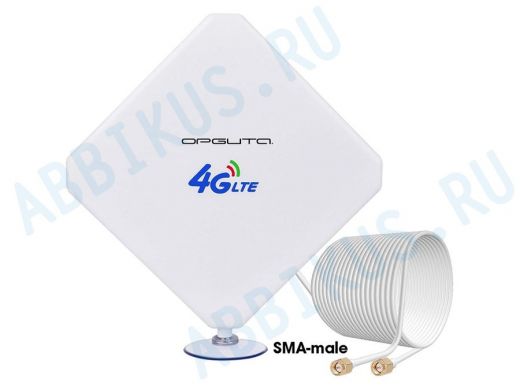 Антенна   Орбита OT-GSM14  9дБ 800 4G,900 GSM,1800 4G,2100 3G,2600 4G,Wi-Fi W435 для мобильного инте