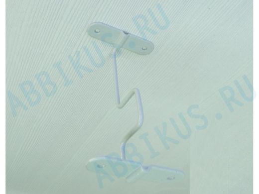 Держатель для подвесной полки с намотчиком провода снизу 