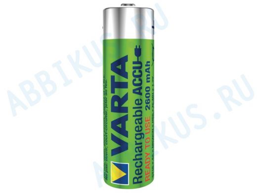 Аккумулятор AA 2600 mAh 1,2В  Varta  Ready2Use  Bl-2