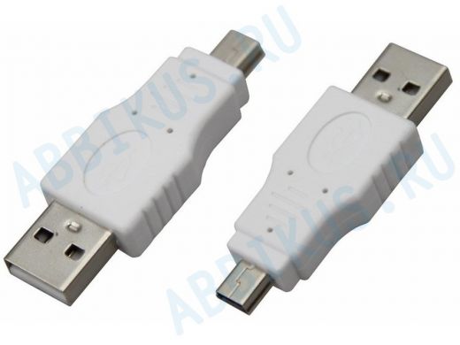 Переходник штекер USB-A (Male)-штекер miniUSB (Male) REXANT