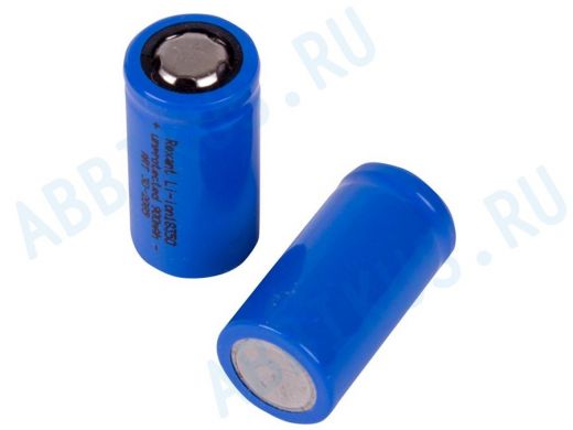 Аккумулятор 900 mAh 3.7 В 18350 Rexant Li-ion  unprotected