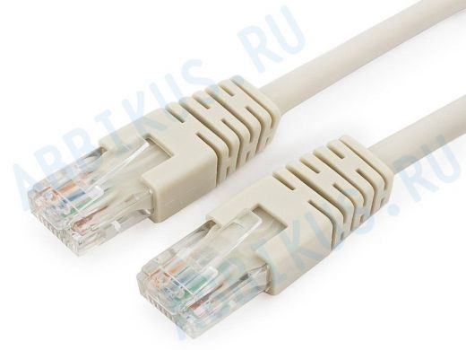 Патч-корд Cablexpert PP6U-1M кат.6, 1м, UTP литой, многожильный (серый) PP6U-1M