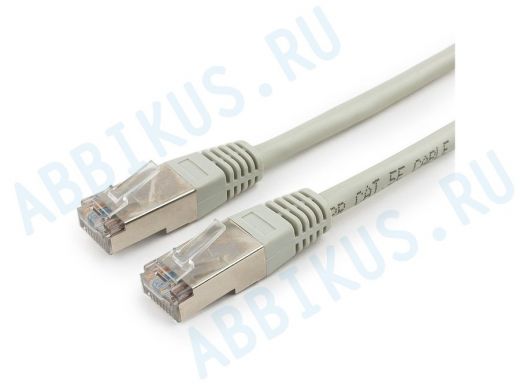 Патч-корд Cablexpert PP6-0.5m кат.6, 0.5м, FTP, литой, многожильный (серый) PP6-0.5M