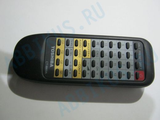 Телевиз. пульт  TOSHIBA  CT-9869A