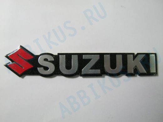 Наклейка SUZUKI 14,5x3 см на двухстороннем скотче №40