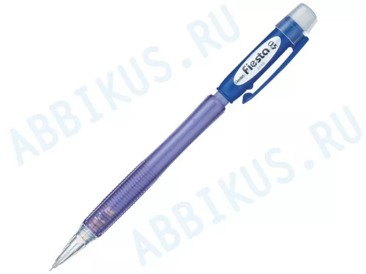 Карандаш механический (Япония) "Fiesta", корпус тонированный синий "BR-101531", ластик, 0,5 мм