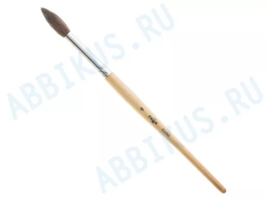 Кисть коза "BR-102461" (1 штука), круглая, №9