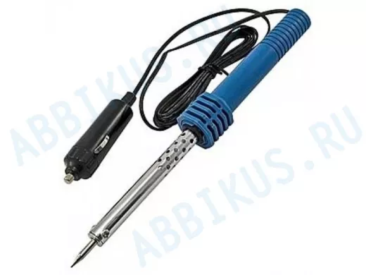 Паяльник  30Вт 12Вольт "PLK-102990"  с штекером в автоприкуриватель