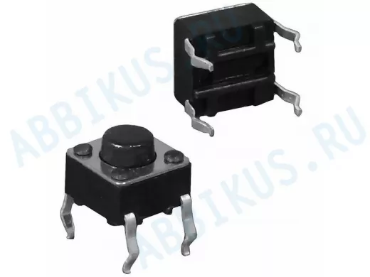 KAN0611-0431B  6x6x4.3 mm Тактовые кнопки