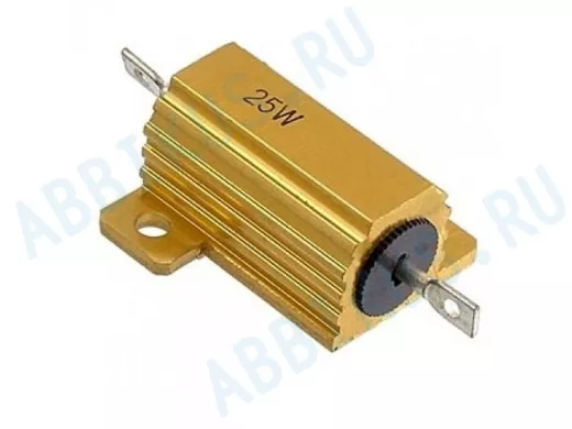 Мощный постоянный резистор RX24 25W 5% 2R