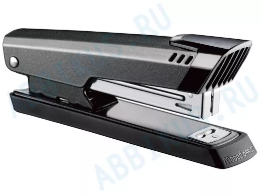 Степлер №24/6, 26/6 металлический "BR-105732" (Франция) "Start", до 25 листов, темно-серый
