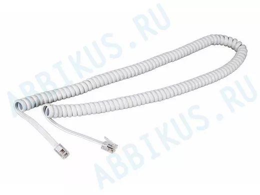 Телефонный кабель витой  7,0 белый REXANT