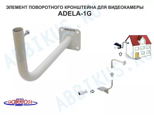 Кронштейн для антенн и видеокамер, вылет 35 см 