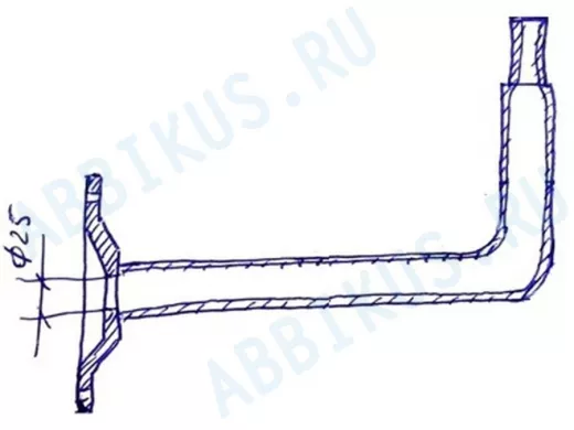 Кронштейн для видеокамер и антенн, вылет 50 см 