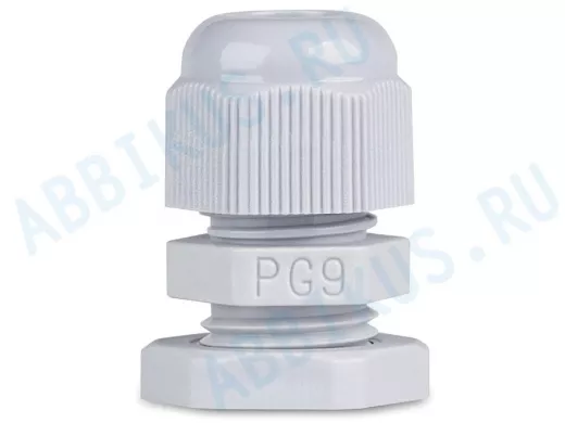 Сальник PG9, проводника 4-8мм, IP54, Smartbuy
