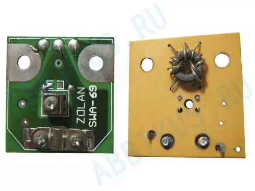 Усилитель для антенны решётка ASP-8 нулёвка  SWA-69 "0"  ZOLAN (ширина 40,высота 41мм)