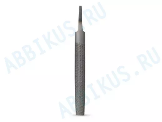 Напильник полукруглый по металлу и дереву, 200 мм,кл. №1, 12.5х3.5мм