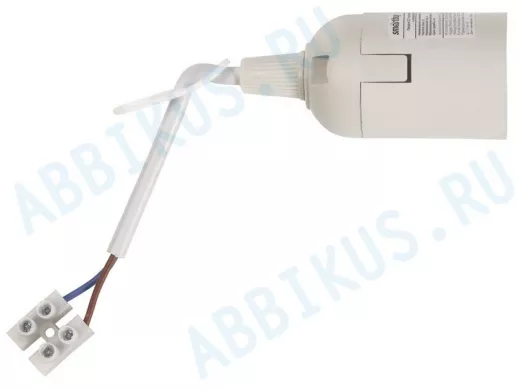 Патрон Е27 пластиковый подвесной с клеммной колодкой, белый (SBE-LHP-tbw-E27)