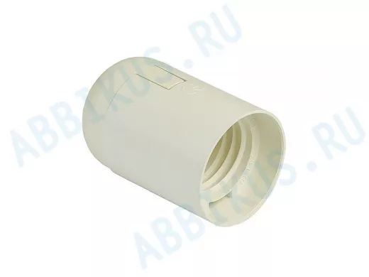 Патрон Е27 пластиковый подвесной, термостойкий пластик, белый (SBE-LHP-s-E27)