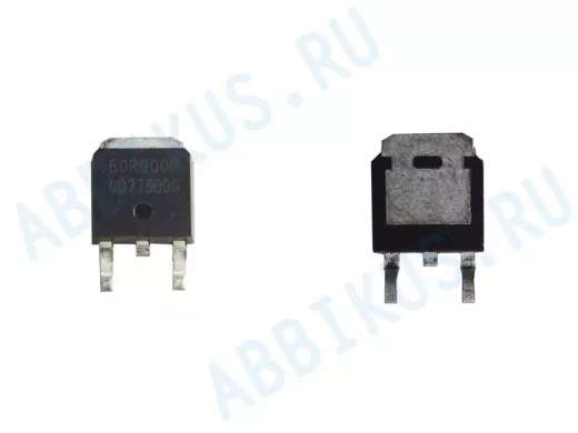 Транзистор 60R900P (MMD60R900P) (TO252) импортный  (MOS-FET/IGBT) полевой, подходит для замены 60R60