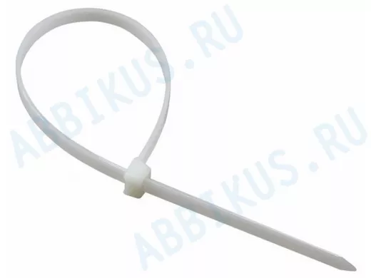 200х3,0мм кабельный хомут (стяжка) белая (100 шт)