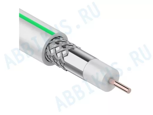 MARS HD,  кабель  75 Ohm, 100м., белый  REXANT