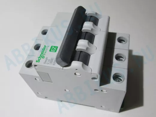 АВТ. ВЫКЛ. EASY 9 3П 10А С 4,5кА 400В =S= EZ9F34310 "SCHNEIDER ELECTRIC"