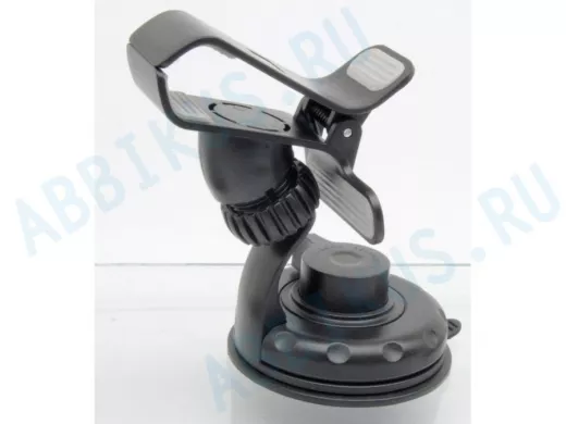 Автодержатель на присоске "ABI-KREP 124715"  "Прищепка" для смартфонов