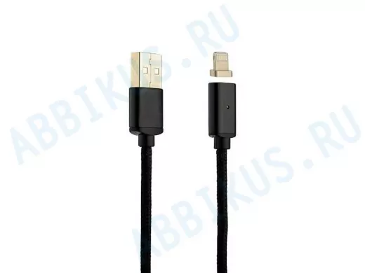 Шнур USB / Lightning (iPhone) AVS (1м) магнитный IP-M5 (блистер)