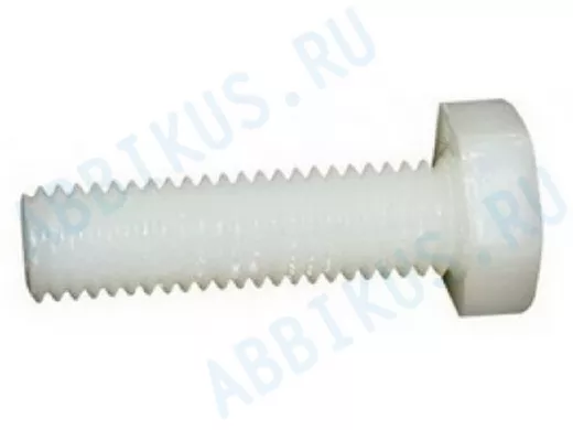 Болт DIN 933 5x16 PA66 Болты и винты пластиковые цена за 1шт