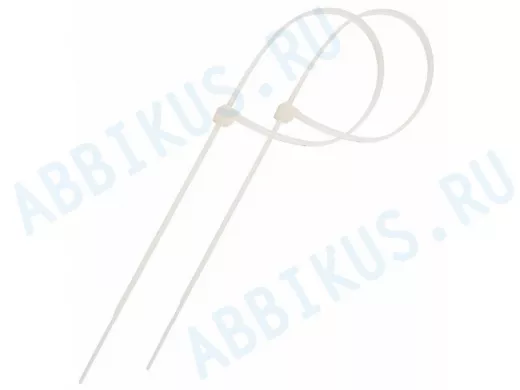 150x3,0мм кабельный хомут (стяжка нейлонoвая) nylon белая (100 шт) Proconnect 57-0150