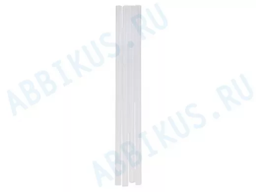 Клеевой стержень для пистолета (d= 7мм, L=200мм) белый 1 шт. (60 упак.)