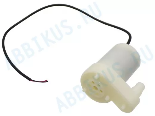 Насос водяной "mini" вертик.1.5литр/мин. вх d=5мм, вых=7.5мм, Uупр =3-5V/ 200мА