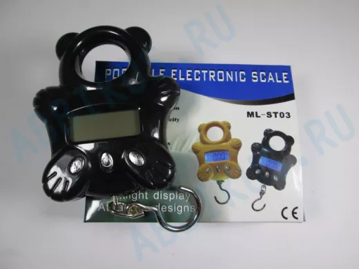 Безмен ручной электронный до 20 кг, точность 0,01кг "ABI-14600"