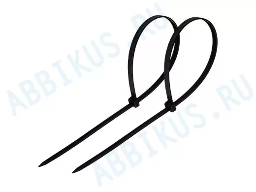 200х4,0мм кабельный хомут (стяжка нейлонoвая) nylon черная (100 шт) Proconnect