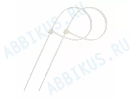 400х5мм кабельный хомут (стяжка нейлонoвая) nylon белая (100 шт) Proconnect
